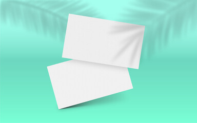 Premium business card mockup template 