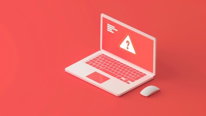 Poster - hacker attack stealing phishing user data, security warning alert, warning sign, error attention exc