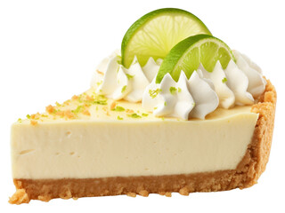 Sticker - PNG Lime cheesecake dessert fruit.