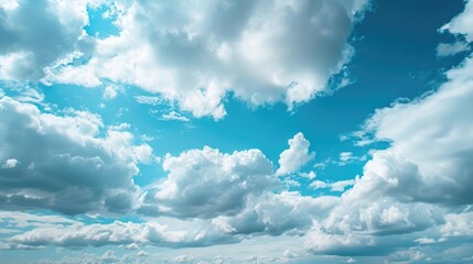 Wall Mural - starry blue sky peeking through overcast clouds