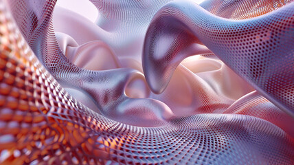 Abstract 3d rendered design