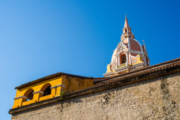 Wall Mural - Cartagena landmarks, Colombia