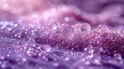 sugar granules on a bright lavender background