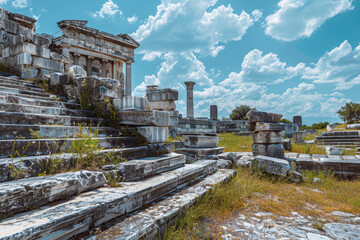 Canvas Print - Ancient Greek city Miletus(miletus).