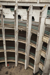 Canvas Print - construction of a building