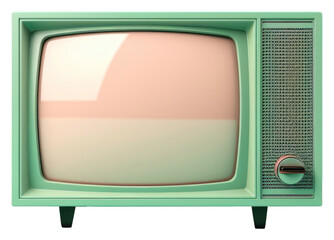 Canvas Print - PNG Television screen broadcasting electronics.