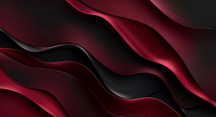 Poster - A colorful abstract background with gradient waves that move in a fluid motion. This illustration is suitable for wallpaper, banners, backgrounds, cards, illustrations for books, and websites.
