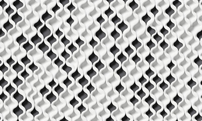 Black and white pattern. Abstract seamless pattern. AI generated.