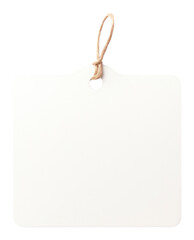 Canvas Print - PNG Price tag paper label memphis shape white background accessories rectangle.