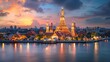 Wat Arun temple in Bangkok, Thailand