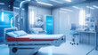 © evening_tao - State-of-the-Art Futuristic Hospital Room
