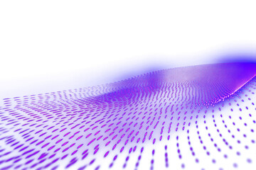 Sticker - PNG Purple technology light effect halftone neon.