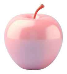 Sticker - PNG Apple fruit plant food.