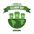 © rudy - world cleanup day vector illustration design