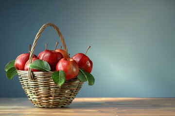 apples in a basket Generative AI