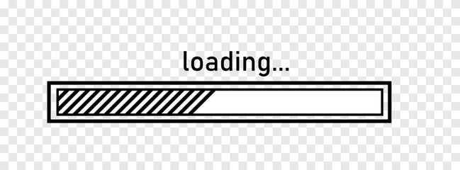 Wall Mural - Loading bar concept. Progress data for upload or download. Techmology concept.