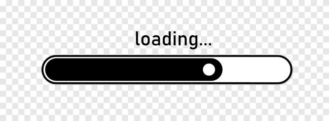 Wall Mural - Loading bar concept. Progress data for upload or download. Techmology concept.