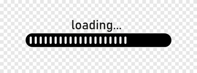 Wall Mural - Loading bar concept. Progress data for upload or download. Techmology concept.