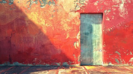 Wall Mural - Vivid colored wall backdrop