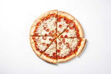 Wall Mural - Pepperoni Pizza Slices