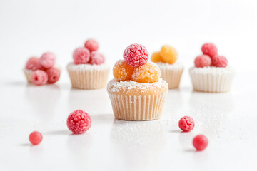 Wall Mural - Sweet and Fruity Cupcak