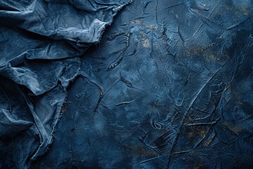 Poster - textured surface pattern design abstract grunge background blue material rough old backdrop vintage