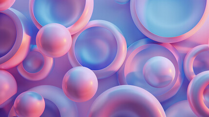 Poster - abstract background smooth relaxing 3d wallpaper, business background 
