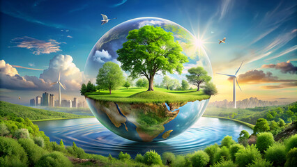 Ecological friendly and sustainable environment
