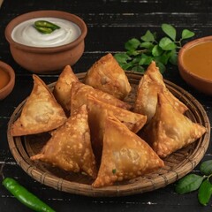 Poster - Street Food Samosa