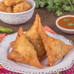 Poster - Street Food Samosa