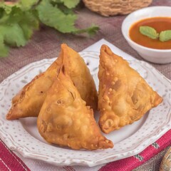 Poster - Street Food Samosa