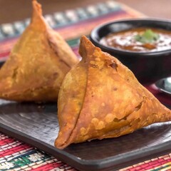 Wall Mural - Street Food Samosa