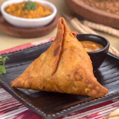 Wall Mural - Street Food Samosa