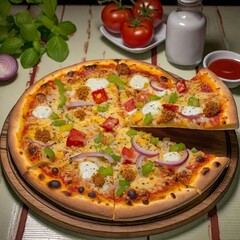 Wall Mural - Pizza