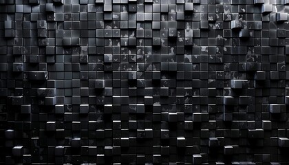 A black and white background with squares
