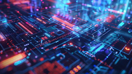 Poster - A digital transformation roadmap with key milestones and objectives, highlighting the process of integrating technology into traditional business models, Digital transformation strategy concept