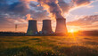 © Oleksiy - View of nuclear power plant with cooling towers