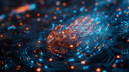 Poster - cybersecurity and protecting one's digital footprint from unauthorized access and exploitation