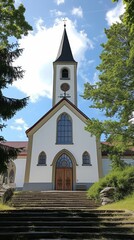 Wall Mural - Exterior Architecture of the Christian Church