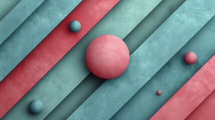 Fototapete - abstract technology design featuring geometric shapes with realistic graphic shapes decoration in isolated elegant background, businsess background presentation