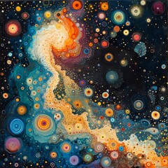 Wall Mural - Cosmic Swirl
