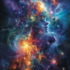 Wall Mural - Cosmic Swirl
