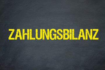 Poster - Zahlungsbilanz	