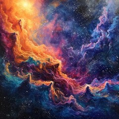 Wall Mural - Nebula Ascension