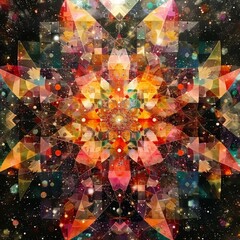 Wall Mural - Galactic Symphony of Colors