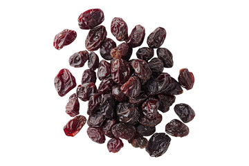 Poster - Cranraisins isolated on transparent back ground