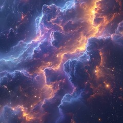 Wall Mural - Galactic Energy Spectacle