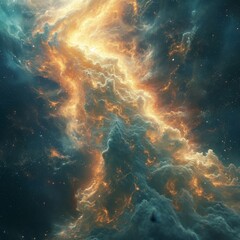 Wall Mural - Galactic Energy Spectacle