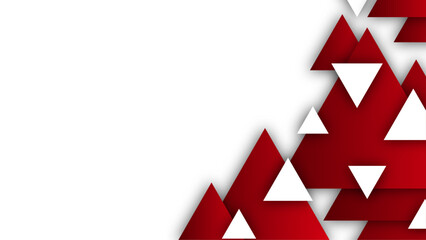 red and white abstract background
