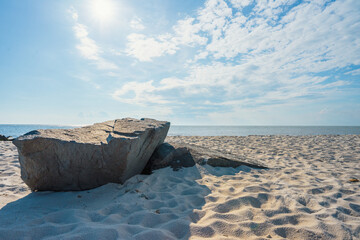 rocks on the beach